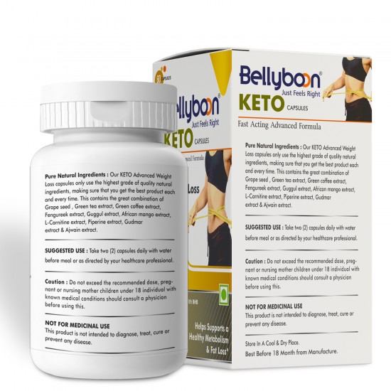 Bellyboon Keto Capsules - Fast Acting Advanced Formula